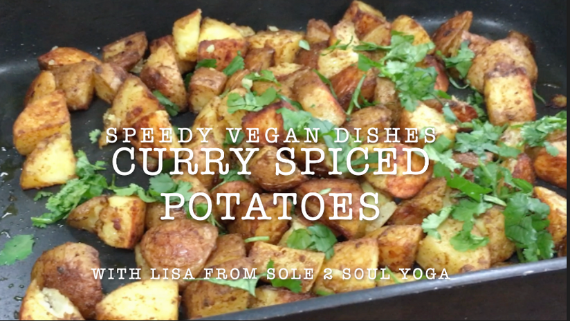 curry spiced potatoes